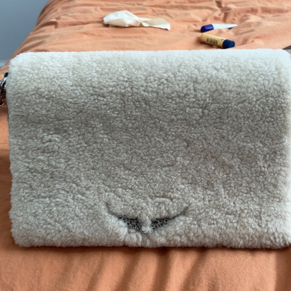 Zadig and Voltaire beige purse in good condition